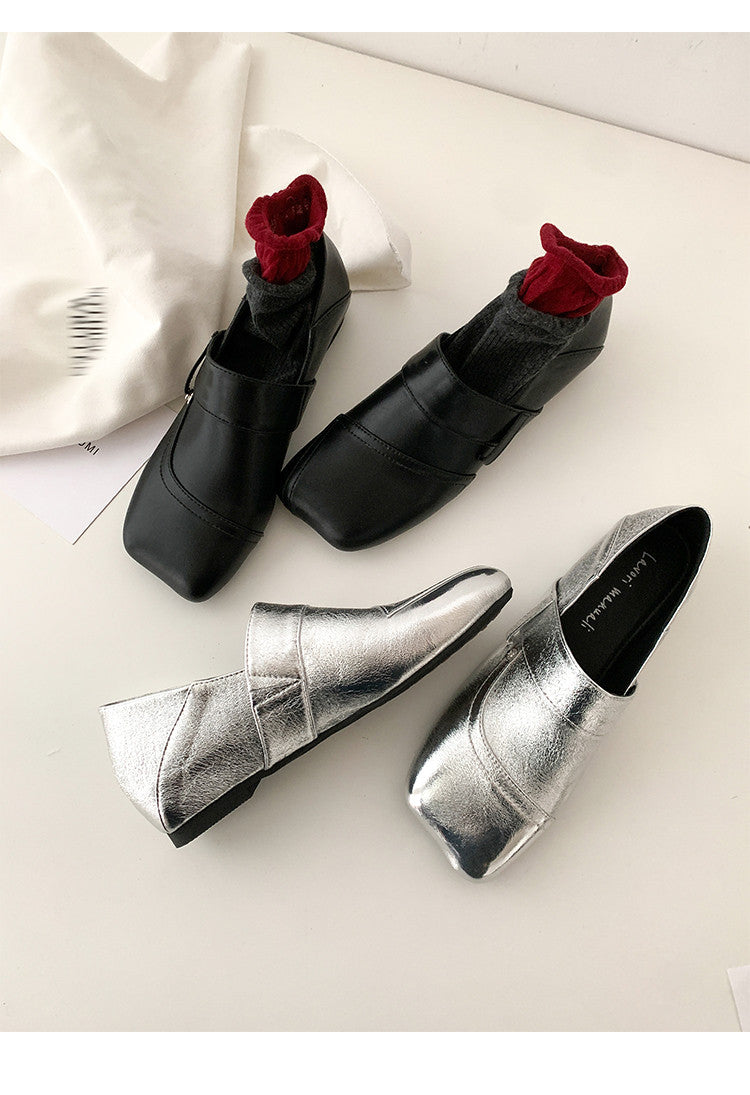 Karin Luna Casual Shoes Series~  In Stock Hot-Selling Versatile Lace-Up Thick-Soled Deep Mouth Single Shoes