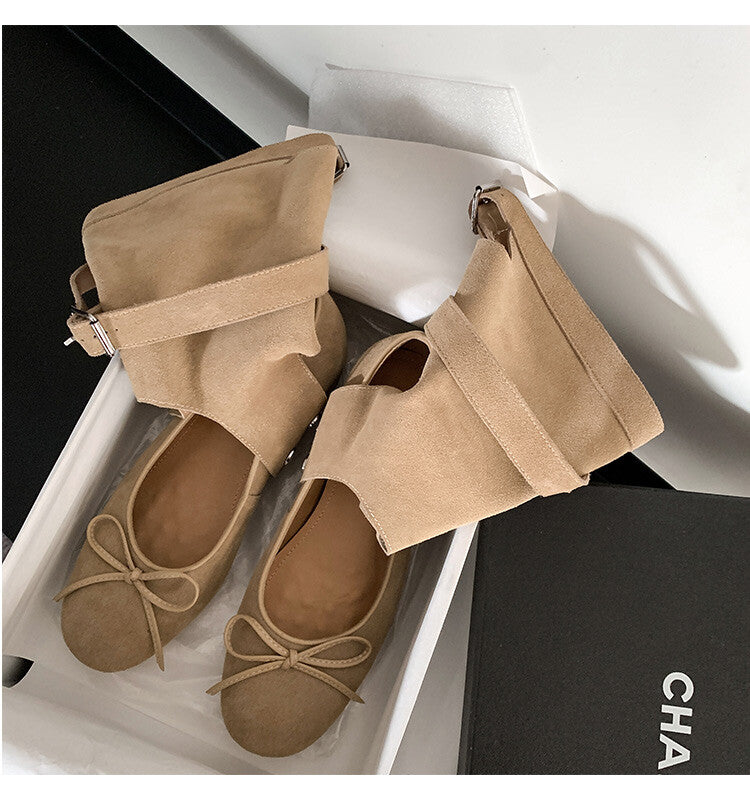 Karin Luna In Stock In Stock  Convertible Boots+Mary Jane  Sweet Bowknot Large Tube