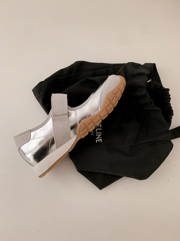 Karin Luna Casual Sports Bottom  Magic Tape Round Toe Casual Style Single Shoes