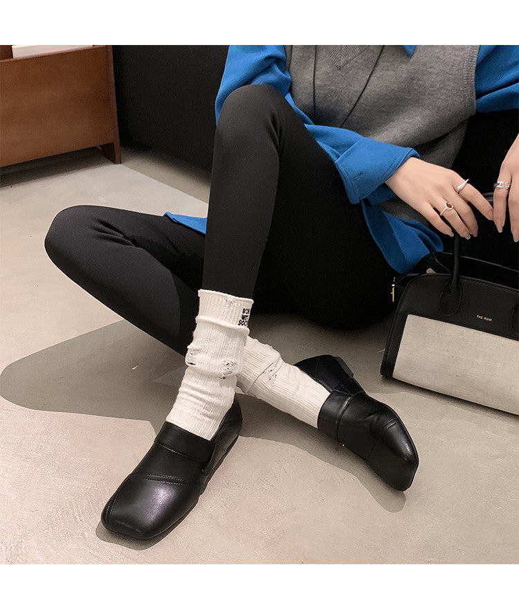 Karin Luna Casual Shoes Series~  In Stock Hot-Selling Versatile Lace-Up Thick-Soled Deep Mouth Single Shoes