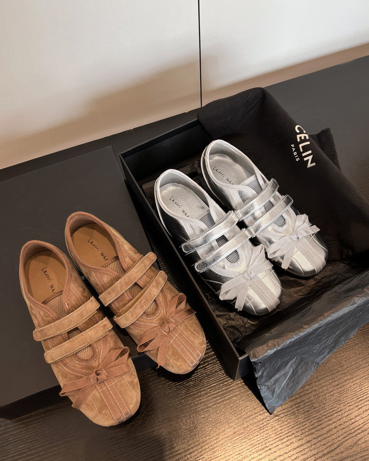 Karin Luna Casual Shoes Series~  In stock Hot-Selling Magic Tape Height-Increasing Deep Mouth Single Shoes