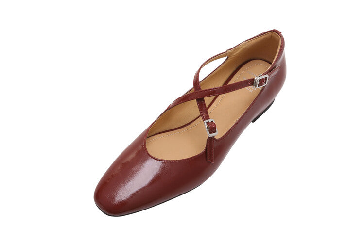 Karin Luna Bestseller Available for sale all seasons Mary Jane with built-in data Full Leather Single Shoes Go ahead with confidence