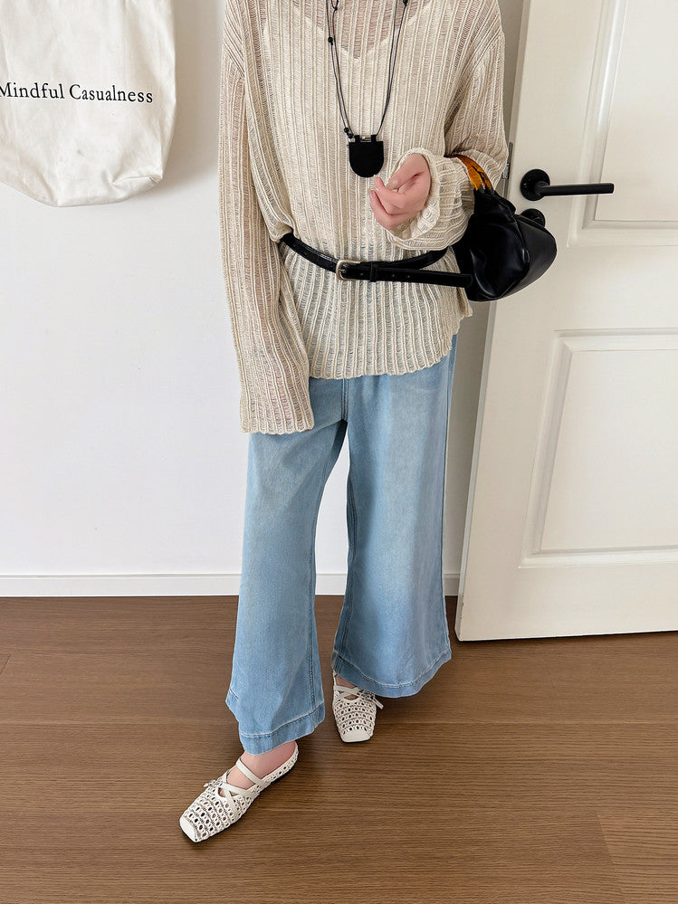 Karin Luna In Stock Spot Goods  Hot-Selling Square-Toe Woven Pig Nose Closed-Toe Slippers