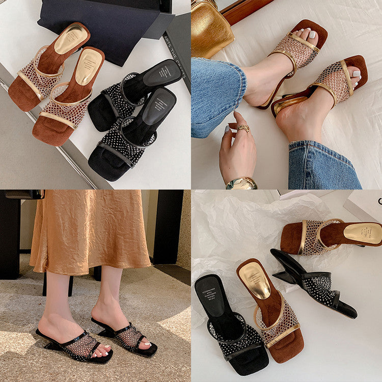 Karin Luna In Stock In Stock    Summer's New Favorite~Breathable Mesh Slippers