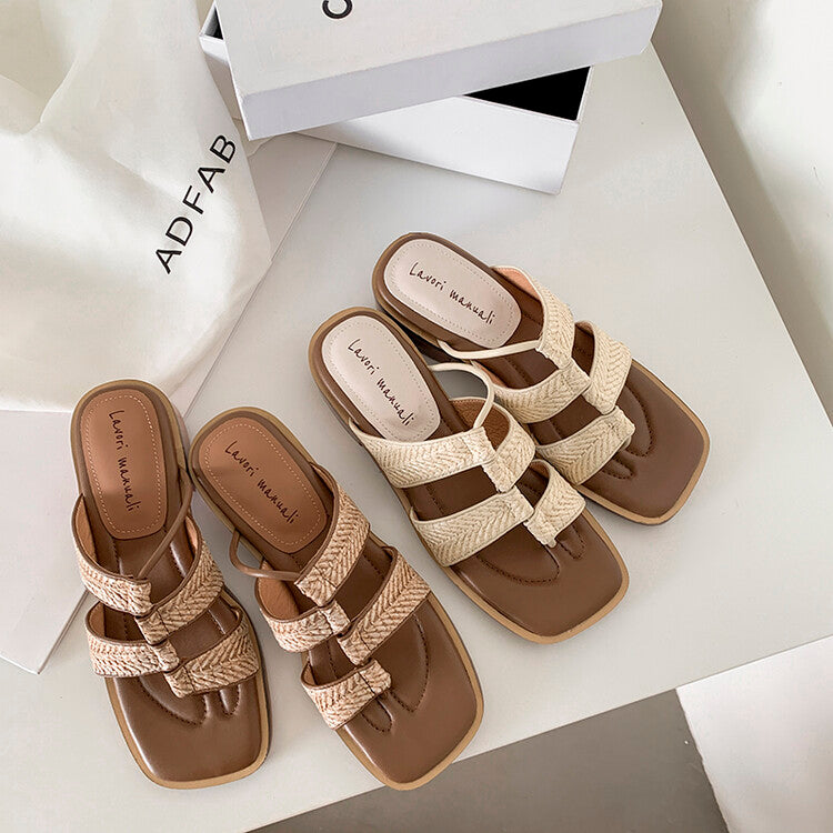 Karin Luna Hot-Selling Series~Resort style with inherent appeal Designed thong sandals