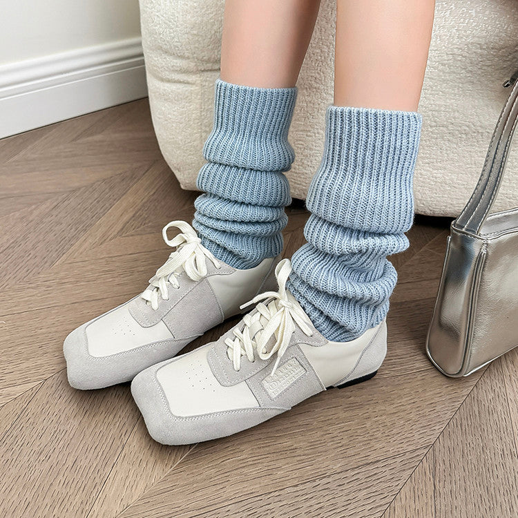 Karin Luna Casual Shoes Series~  In stock Lace-up Thick-soled Deep Mouth Single Shoes