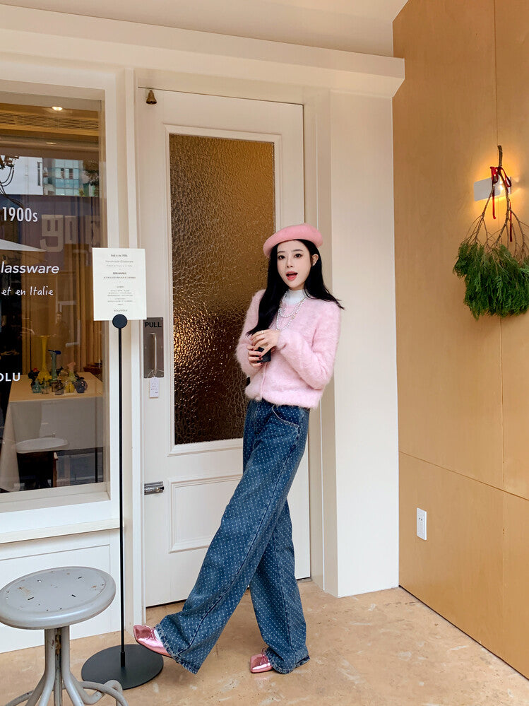 Karin Luna In Stock Spot Goods  Hurry up and grab this hot item!！Square-Toed Flat Granny Shoes