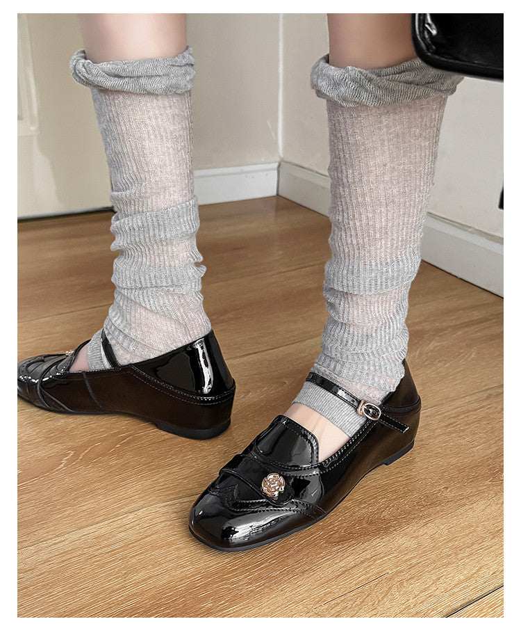 Karin Luna In Stock In Stock Vintage Mary Jane Series·Single Strap Flats