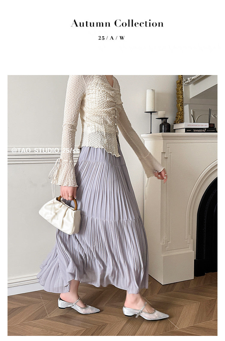 Karin Luna In Stock Spot Goods  Breathable Mesh Fabric Embellished Hand Drill Pointed Toe Slippers