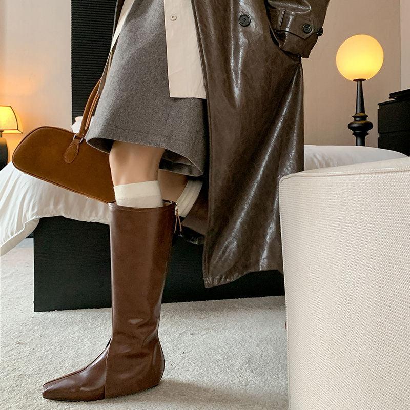 Karin Luna In Stock In-stock Thigh Circumference Inner Height Increase Long Boots
