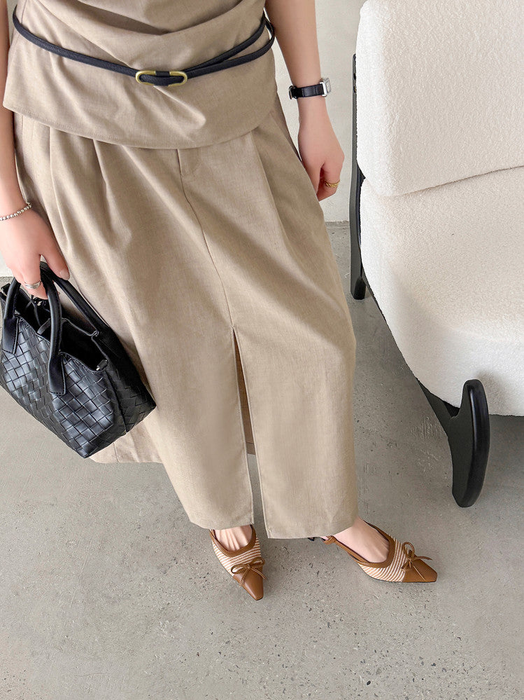 Karin Luna In Stock Spot Goods Braided Style Elegant Thin Heel Pointed Toe Closed-Toe Sandals