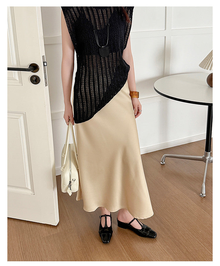 Karin Luna In Stock Spot Goods  t Square-Toed Full Leather Basic Slippers