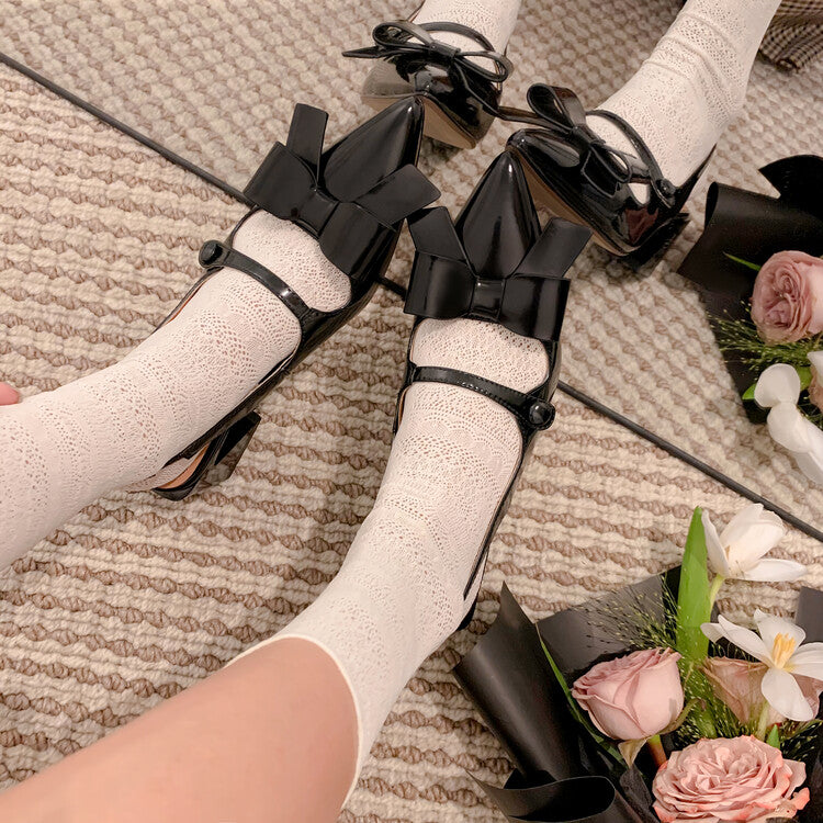Karin Luna In Stock Spot Goods  Hot-Selling Closed-Toe Sandals  Full leather inside and out Sweet Bow