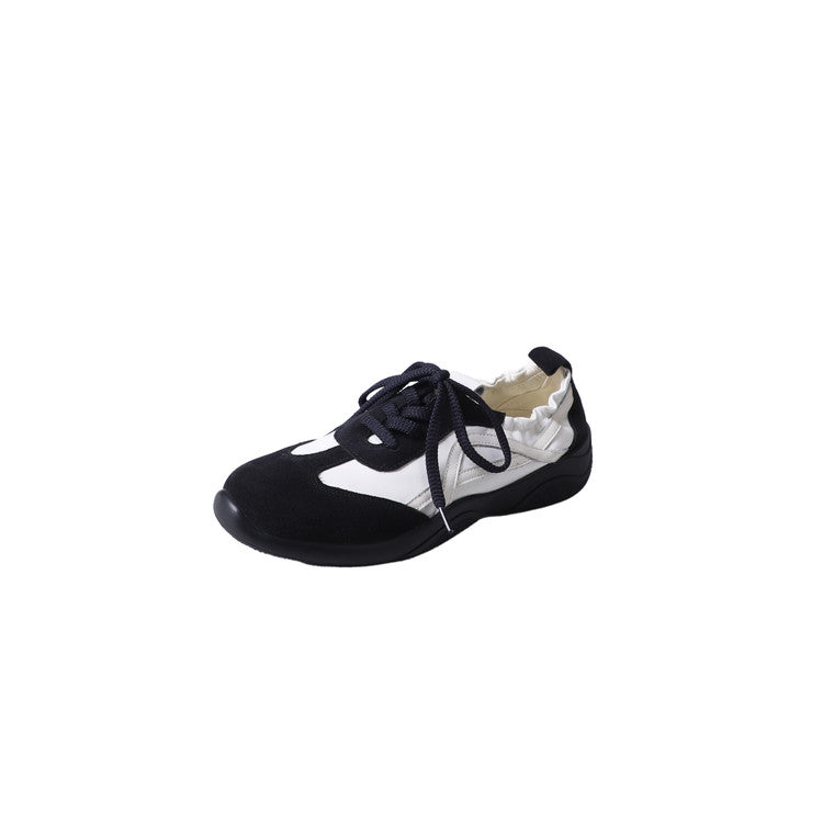Karin Luna Casual Shoes Series~  In Stock Hot-Selling Versatile Lace-Up Deep Mouth Flats