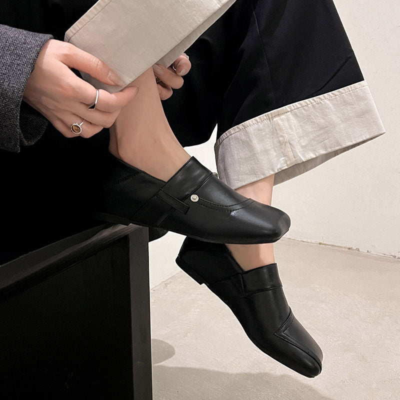 Karin Luna Casual Shoes Series~  In Stock Hot-Selling Versatile Lace-Up Thick-Soled Deep Mouth Single Shoes
