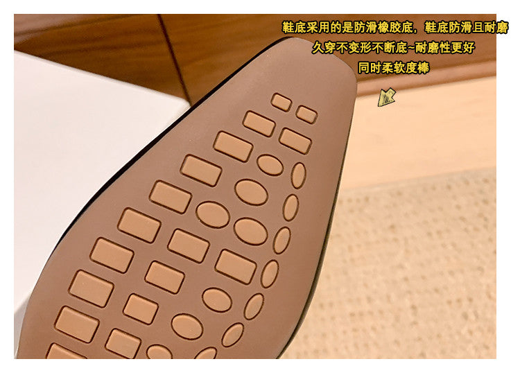 Karin Luna In Stock Spot Goods   Small Square Toe Thin Heel Elegant Slimming Long Boots