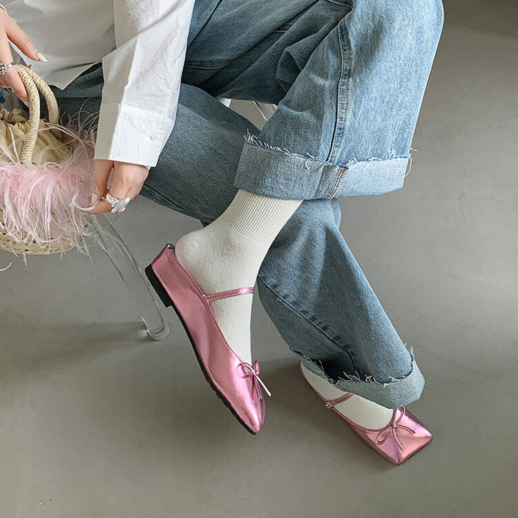 Karin Luna Hot-Selling Derivative Edition~Comes with data plan included Must-have Butterfly Knot Closed-Toe Height-Increasing Slippers