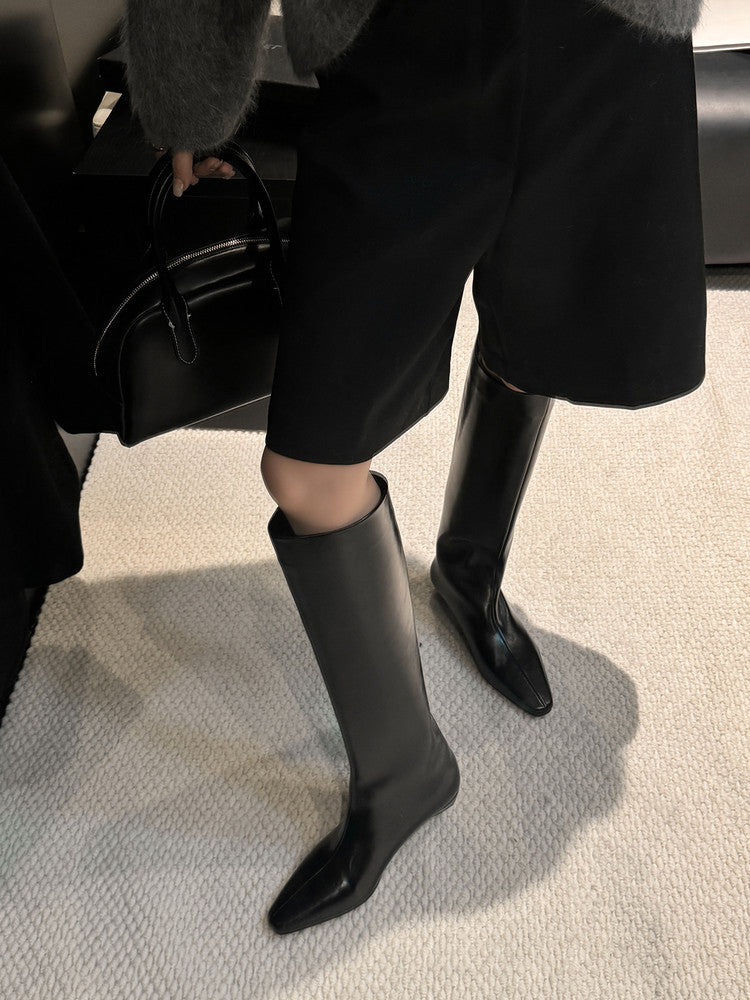 Karin Luna Retro Style  Flat Long Boots