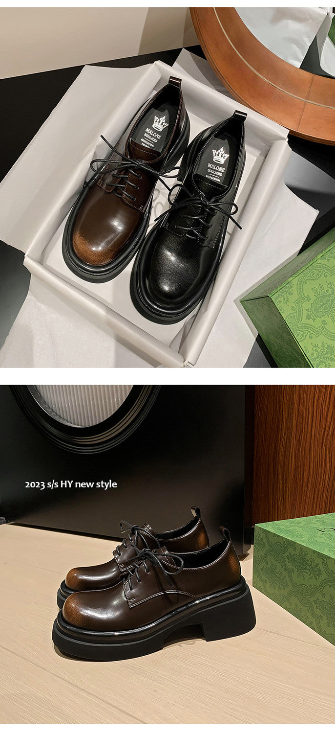 Karin Luna Casual Shoes Series~ In stock Classic Lace-up Thick-soled Casual Shoes