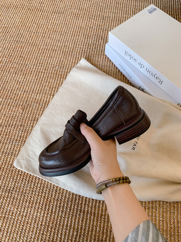 Karin Luna Classic Style British Style Loafers