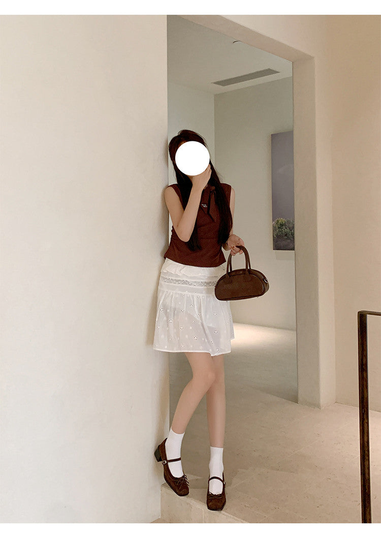 Karin Luna In Stock Spot Goods   One-strap Bowknot Square Toe Chunky Heel Mary Jane Shoes