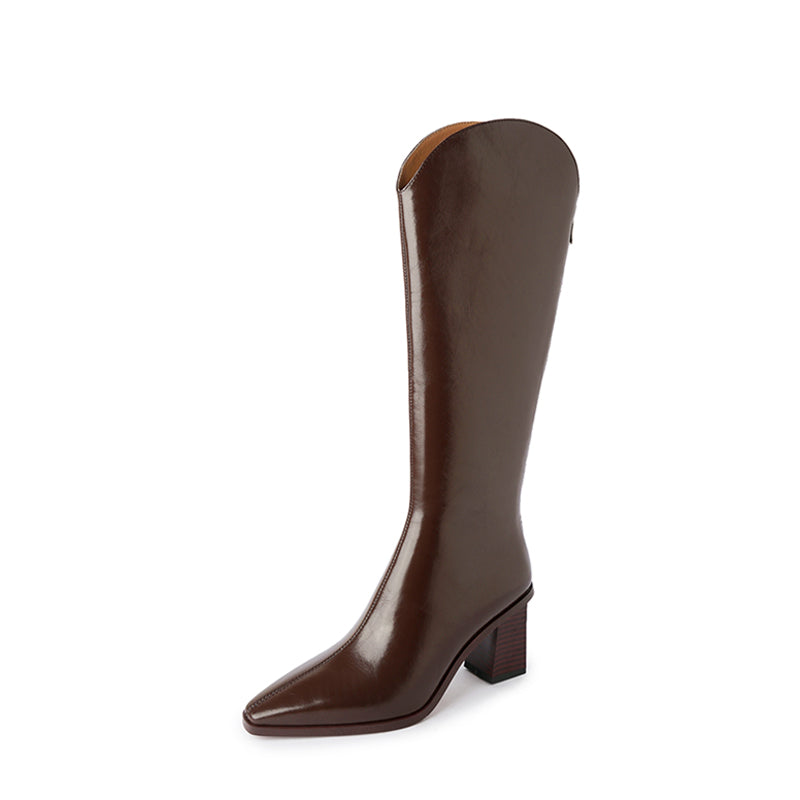 Karin Luna In Stock  Temperament Style v High Heel Long Boots