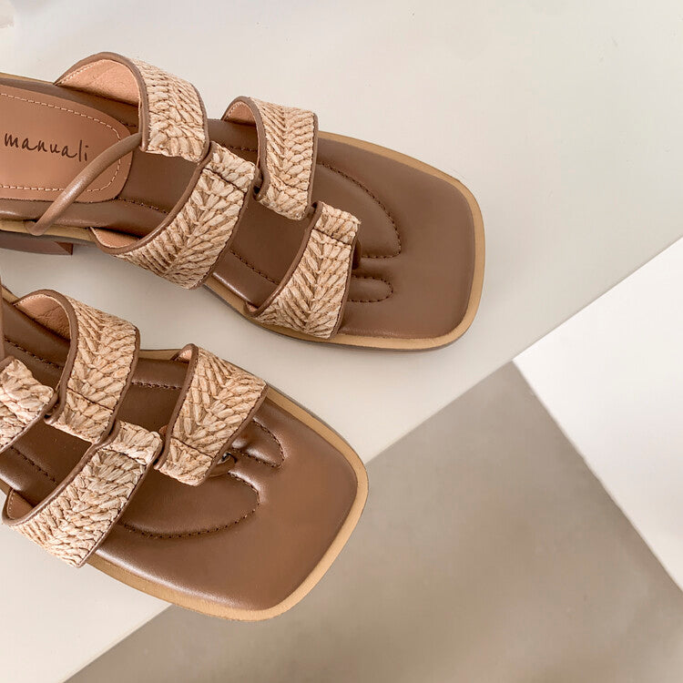 Karin Luna Hot-Selling Series~Resort style with inherent appeal Designed thong sandals