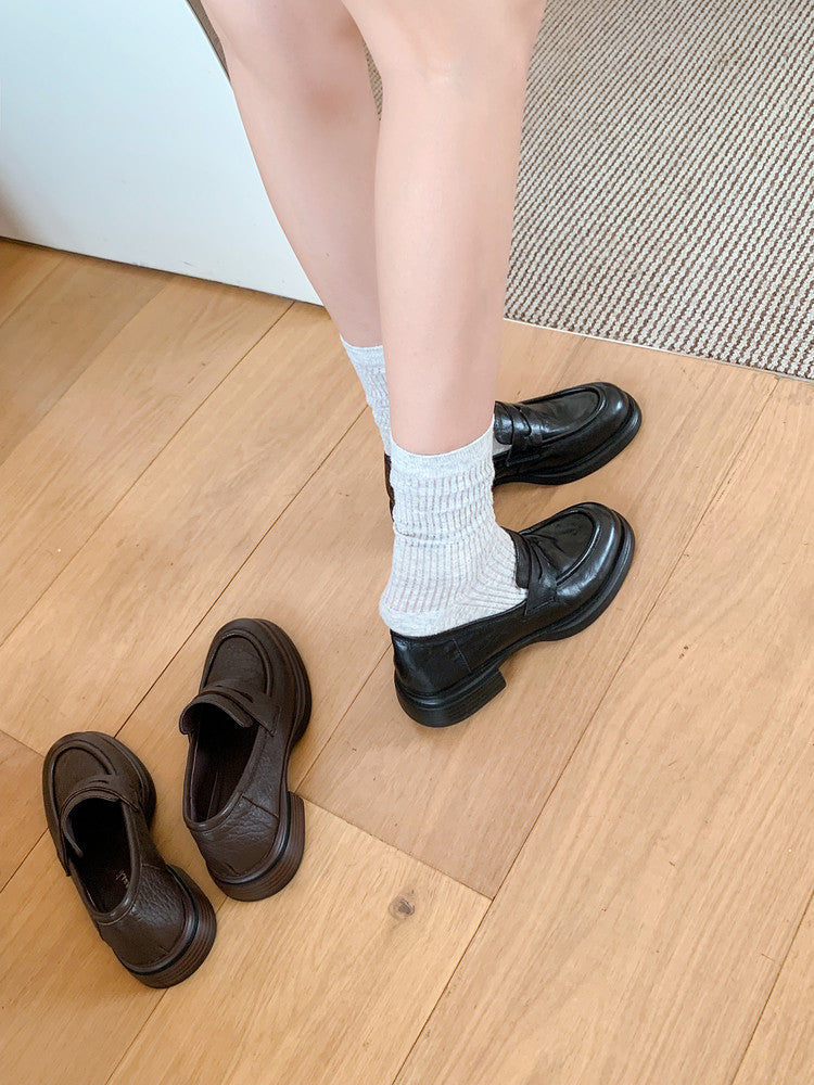 Karin Luna Classic Style British Style Loafers