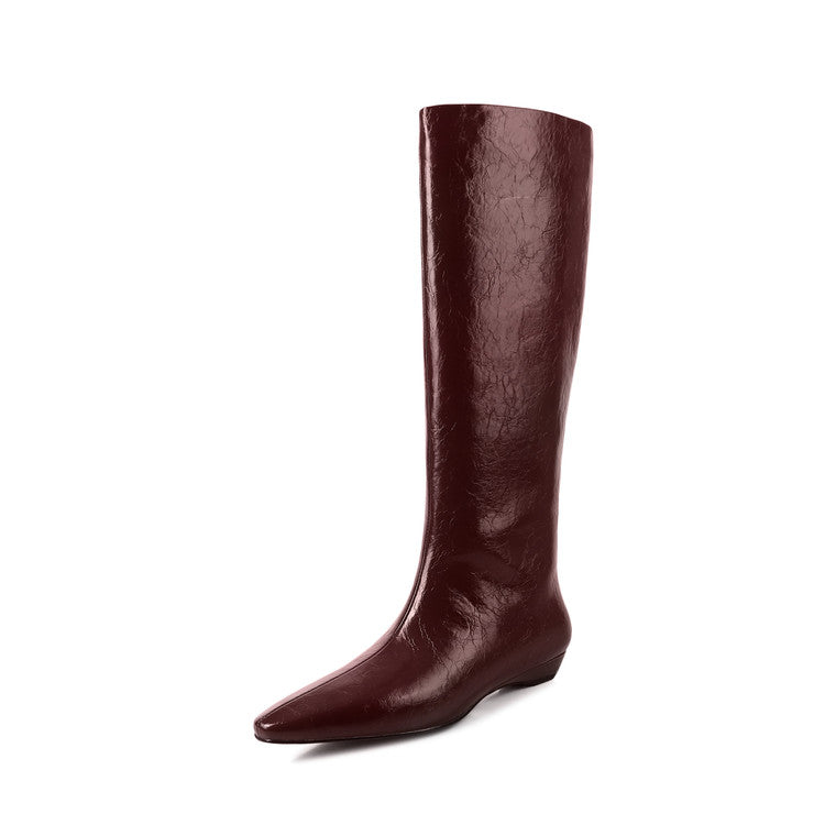 Karin Luna Retro Style  Flat Long Boots