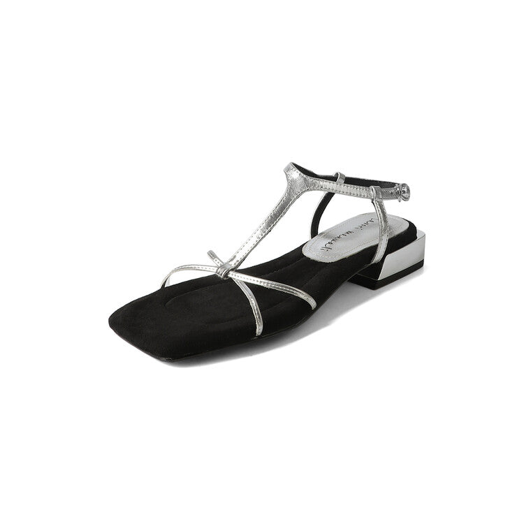 Karin Luna Bestseller Popular Featured products a Large Number of Spot Goods  Comes with data included  Thin Strap T Word Sandals