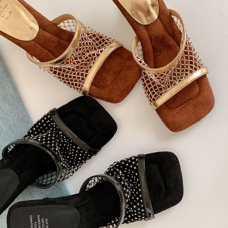 Karin Luna In Stock In Stock    Summer's New Favorite~Breathable Mesh Slippers