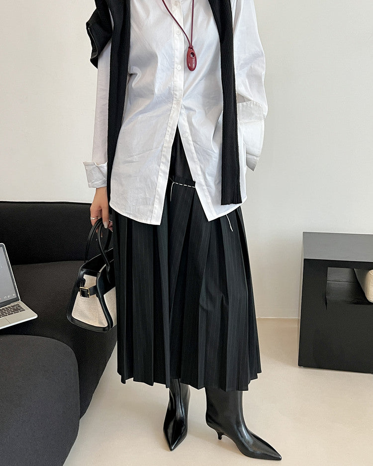 Karin Luna In Stock Spot Goods Minimalist Tube Kitten Heel Short Boots