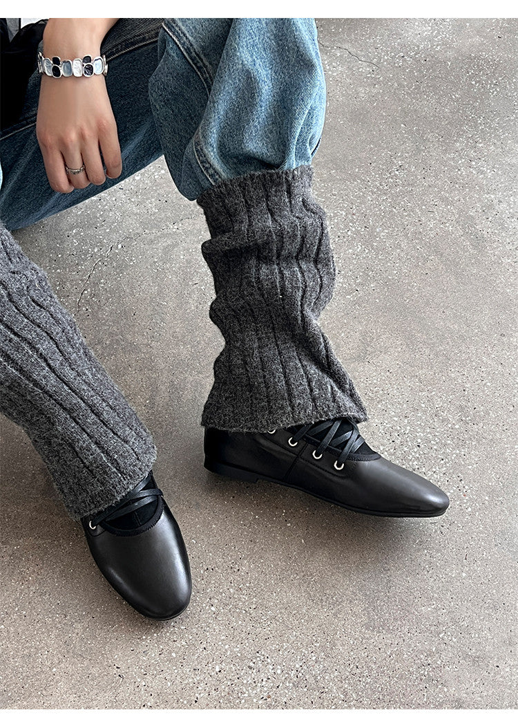 Karin Luna Round Toe Internal Height Increase Lace-up Ankle Boots