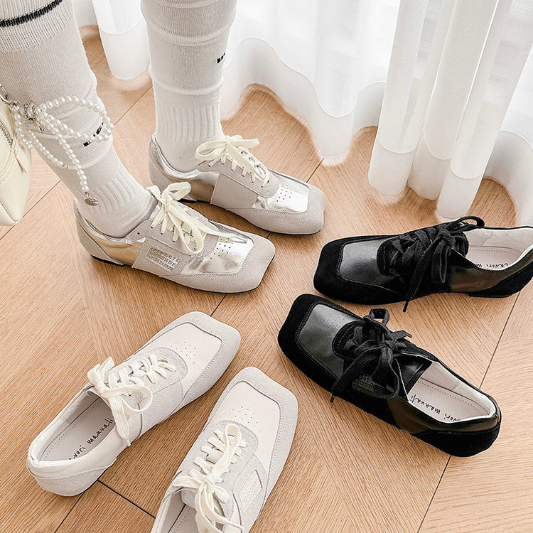 Karin Luna Casual Shoes Series~  In stock Lace-up Thick-soled Deep Mouth Single Shoes