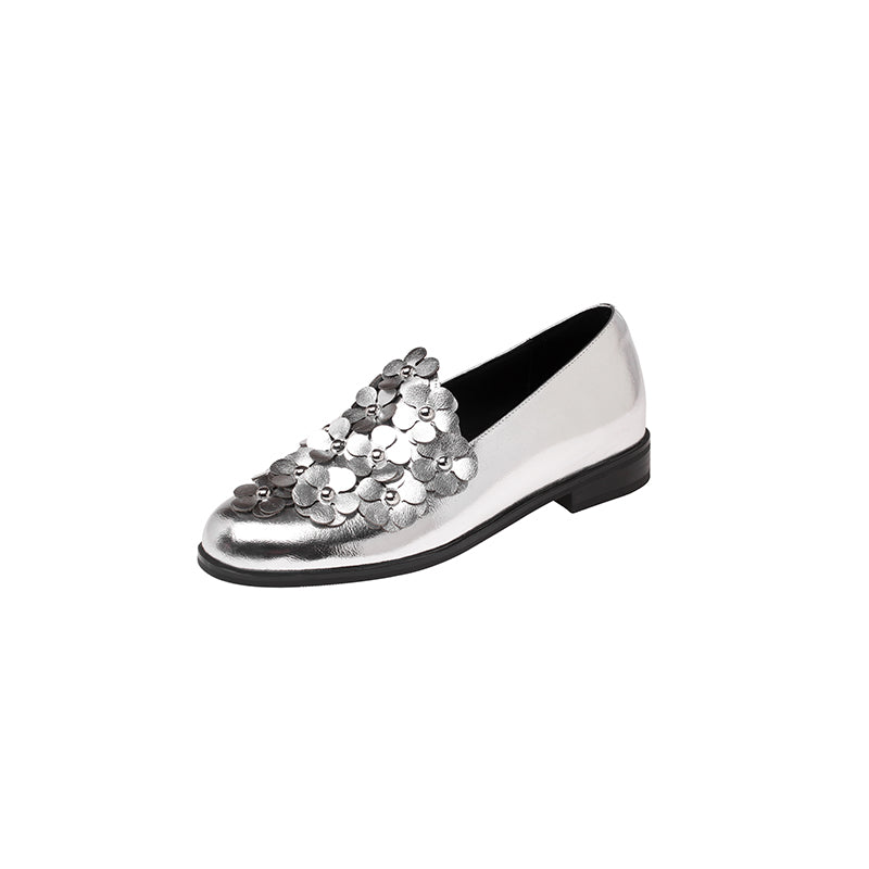 Karin Luna Casual Shoes Series~  Spot Goods In Stock Floral British Style Deep Mouth Single Shoes