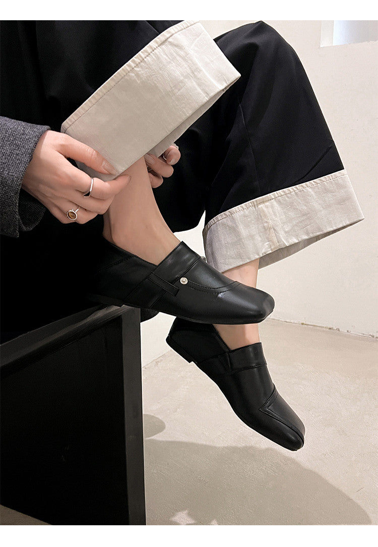 Karin Luna Casual Shoes Series~  In Stock Hot-Selling Versatile Lace-Up Thick-Soled Deep Mouth Single Shoes