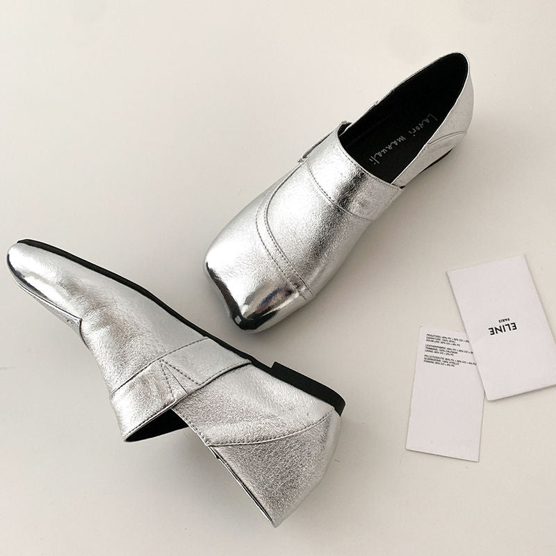 Karin Luna Casual Shoes Series~  In Stock Hot-Selling Versatile Lace-Up Thick-Soled Deep Mouth Single Shoes