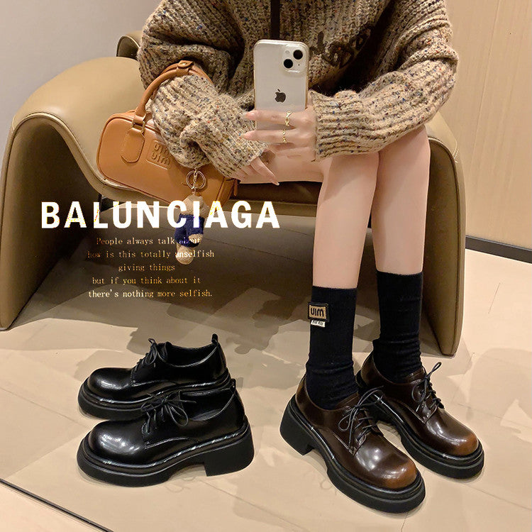 Karin Luna Casual Shoes Series~ In stock Classic Lace-up Thick-soled Casual Shoes