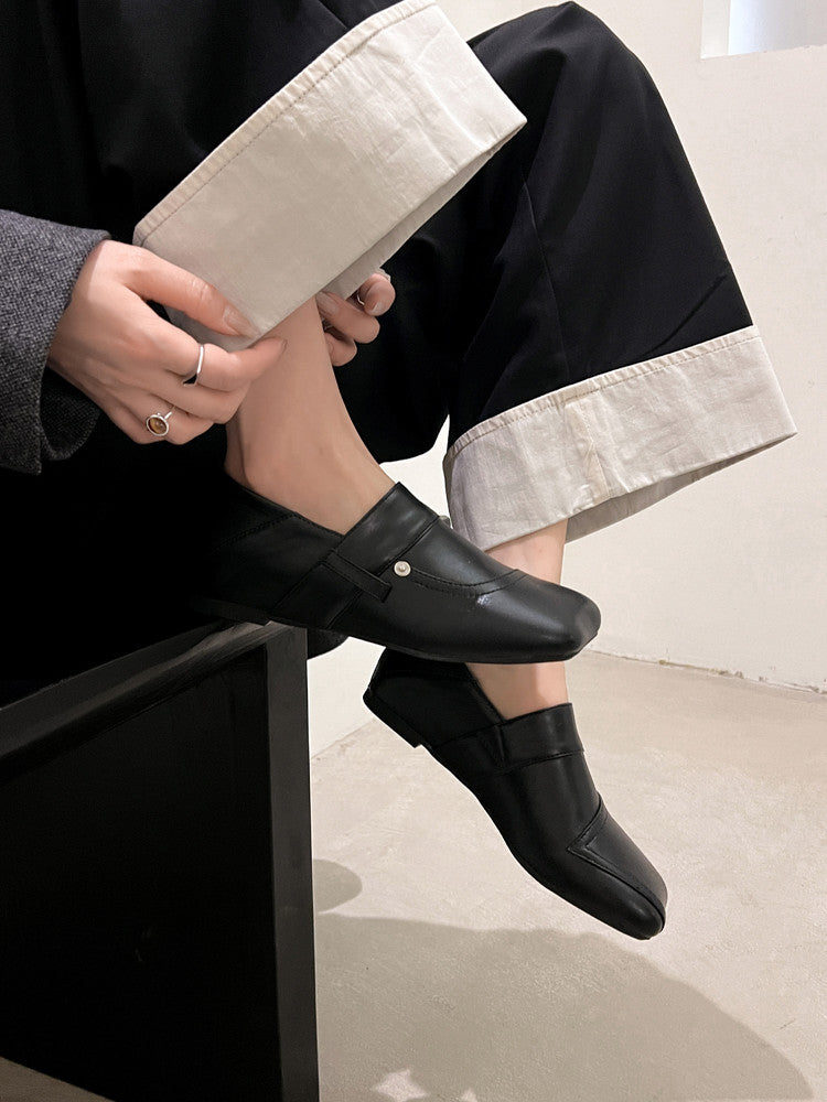 Karin Luna Casual Shoes Series~  In Stock Hot-Selling Versatile Lace-Up Thick-Soled Deep Mouth Single Shoes