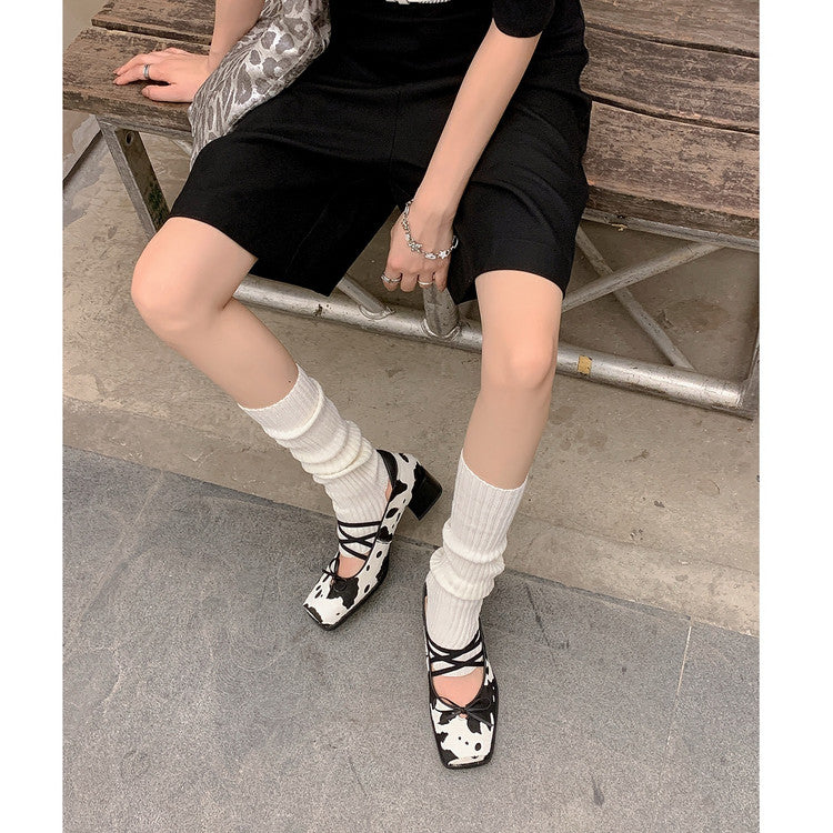 Karin Luna Hot Item Hot Item Xiaohongshu Hot Item  Comes with Bowknot Mary Jane Flats