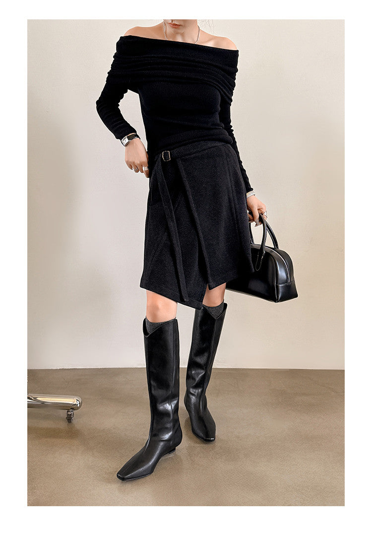 Karin Luna In Stock Spot Goods  Pointed Toe v Slimming Western Boots
