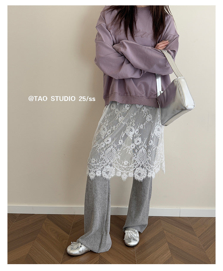Karin Luna In Stock Spot Goods   Tassel Round Toe Hidden Wedge Mary Jane Shoes