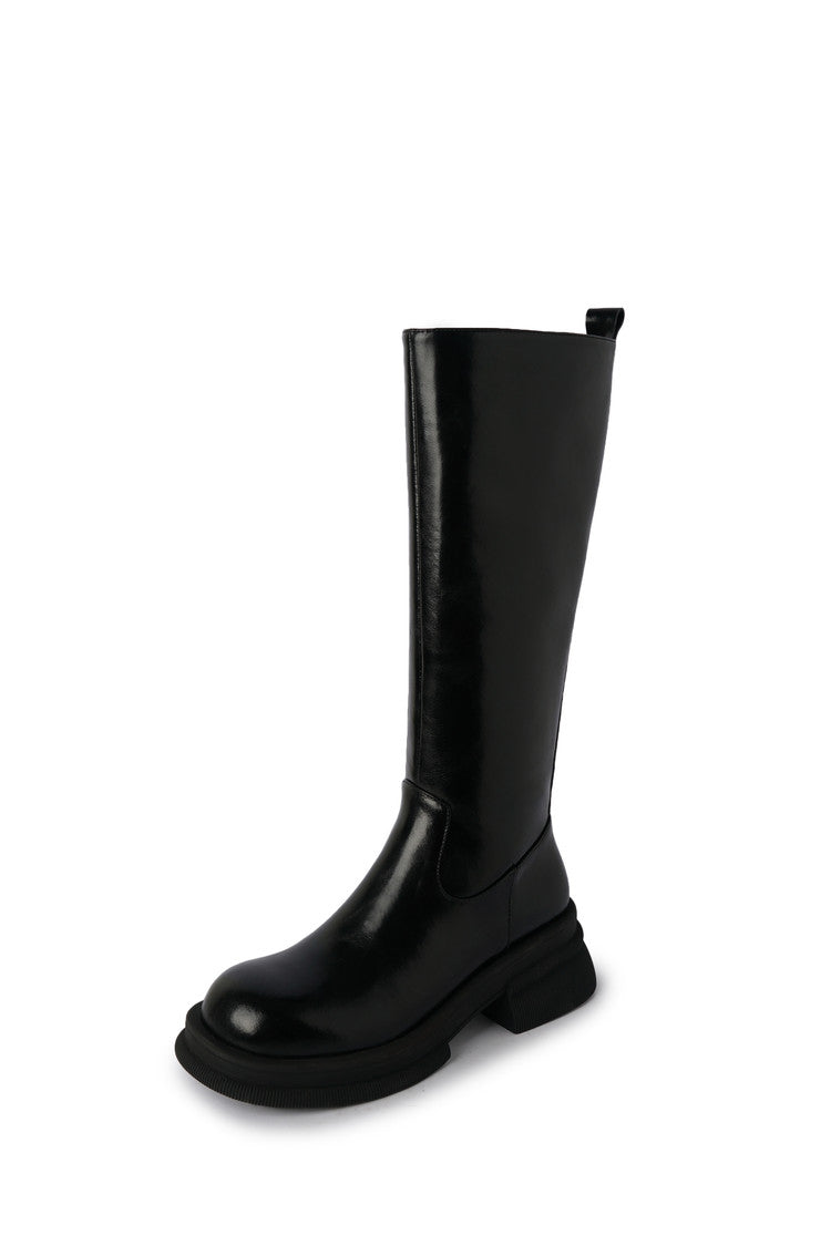 Karin Luna In Stock Versatile Round-Toe Riding Boots