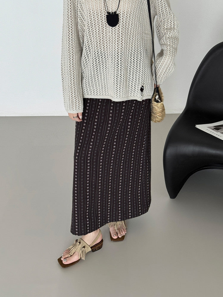 Karin Luna  Tassel Series~Spot Goods  In-stock Clip-toe Square Toe Sandals
