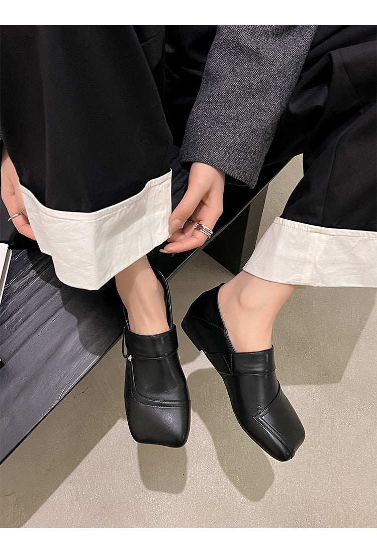 Karin Luna Casual Shoes Series~  In Stock Hot-Selling Versatile Lace-Up Thick-Soled Deep Mouth Single Shoes