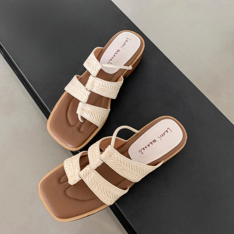 Karin Luna Hot-Selling Series~Resort style with inherent appeal Designed thong sandals