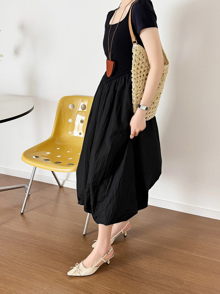 Karin Luna In Stock Spot Goods Braided Style Elegant Thin Heel Pointed Toe Closed-Toe Sandals