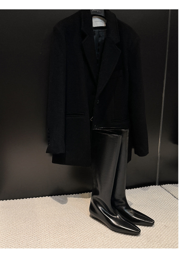 Karin Luna Retro Style  Flat Long Boots
