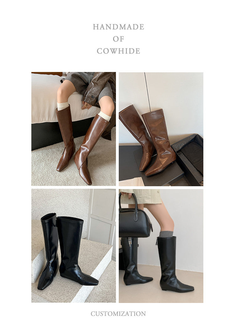 Karin Luna In Stock In-stock Thigh Circumference Inner Height Increase Long Boots