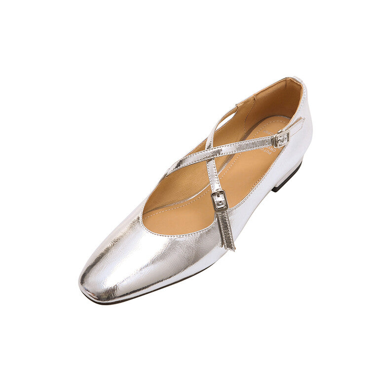Karin Luna Bestseller Available for sale all seasons Mary Jane with built-in data Full Leather Single Shoes Go ahead with confidence